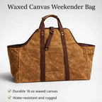 Firewood Carrier Bag – Waterproof Large Capacity Tote for Camping & Outdoor Use