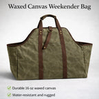 Firewood Carrier Bag – Waterproof Large Capacity Tote for Camping & Outdoor Use