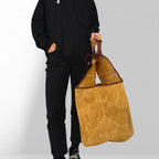 Firewood Carrier Bag – Waterproof Large Capacity Tote for Camping & Outdoor Use